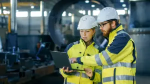 Industrial facility workspace for OSHA 10-hour general industry training